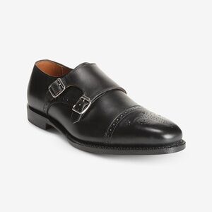 Allen Edmonds St. Jonhs Black Double Monk Strap Oxfords